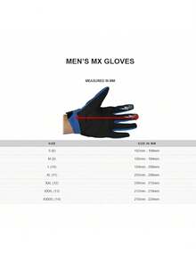 Fox Racing Dirtpaw - Guantes de Carreras para Hombre.Guantes de ciclismo, cross country, descenso, bicicleta de montaña, guantes de bicicleta de montaña, 1 par de guantes antideslizantes de dedos largos con absorción de impactos, transpirables, protección solar, montañismo, camping, ciclismo, bicicleta eléctrica, pantalla táctil, adecuados para ciclismo, motocicleta, esquí, guantes negros de invierno, manos cálidas - Negro - Ver 5