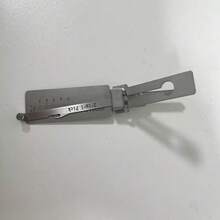 NetHong Stainless Steel SS001 PRO Key Decoder Perfect Match For Key Picking Hook Tool - Silver - View 2