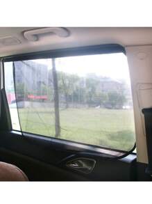 4pcs/2pcs Car Window Sunshade - 100% Blackout Car Window Curtain - Magnetic Side Window Sunshade, Keeping The Car Cooler, Suitable For Napping, Changing Clothes, Camping, And Working - one-size - View 11