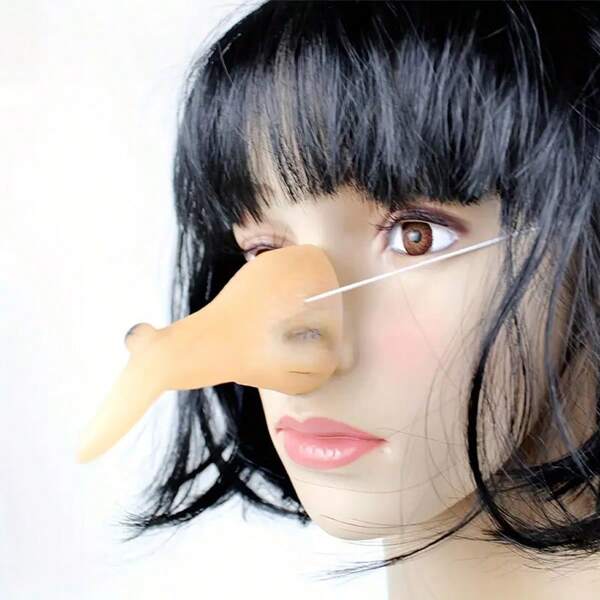 11pcs Witch Nose Set, Halloween Decoration Prank Props, Witch Long Nose, Fake Nose Stage Performance Props, Suitable For Cosplay And Costume Parties