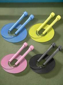 1-4pcs Lightweight Speed Jump Rope, Portable, -Free, Adjustable Length, Suitable For Aerobic Exercise, Boxing Training, Weight Loss, Fitness Jumping, Endurance And Speed Training, Ideal For Girls, Beginners, Unisex