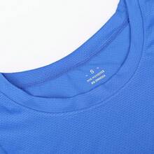 Men's Sleeveless Muscle Stringer Tank Top Cut Open Gym Training Bodybuilding Vest Shirts-2025 - Solid Blue - 查看 8