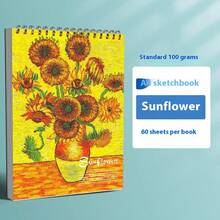 A4 Blank Sketchbook, 30 Pages Per Book, Blank Drawing Book For Art Students, Essential For Back To School, Art Students, Drawing Lovers, Students, Designers, Suitable For Art Studio, Classroom, Home, Outdoor, For Sketching, Drawing Practice, Sketchbook Making, Inspiration Recording, Great Gift For Back To School, Teacher's Day, Birthday, Art Festival - Multicolor - View 6