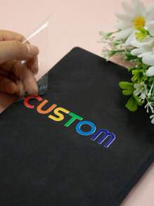 5-10 Stücke Individuelle Namensaufkleber, Personalisierte farbige Wasserflasche Aufkleber für Kinder, Individuelle Kristall Etiketten Aufkleber, Hochzeits Aufkleber, Individuelle Dankeschön Aufkleber, Geschäfts Etiketten Aufkleber, Logos, Party Aufkleber, Familienfeiern, Laptops, Bücher, Brautjungfern, Geburtstaggeschenke, Paare, Frauen, Jungen, Mädchen, Familie