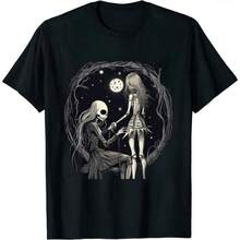 COOL SUMMER Nightmare Before Christmas - Jack Sally Zero T-Shirt For Men Clothing Women Tees Unisex Summer Short Sleeve - Black - View 1