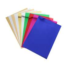 Farbige metallische Textur Pappe, gemischte Farben spiegelreflektierende Pappe, 150g Gewicht, geeignet für Grußkarten, Scrapbooks, DIY Handwerke, Origami DIY, Malen, Schneiden, für Schulmaterial, Schulanfang