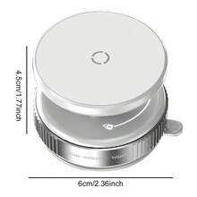 Base rotante a 360 gradi, supporto per telefono auto con ventosa a vuoto e magnete, compatibile con e Android, regalo per compleanni, famiglia e amici, accessori auto