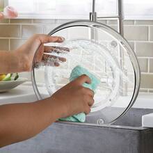 2 Pack Lazy Susan Cabinet Organizer, Plastic Rotating Round Turntable For Pantry - Transparent - View 9