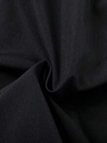 Men's Pants, Spring/Autumn Solid Color Multi-Pocket Drawstring Cargo Pants, Loose & Comfortable Sweatpants