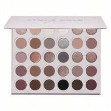 Paleta de sombras de ojos ColourPop Stone Cold Fox - Paleta de sombras de ojos de 30 panes con tonos fríos - Maquillaje de ojos con acabados mate y metálicos - Maquillaje de ojos de alta pigmentación con fórmula de larga duración (33g)