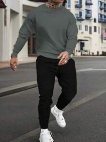 Set di pantaloni e berretto da uomo per l'autunno/ NC N