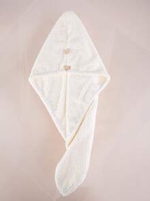 1 包干发巾，带纽扣的干发巾，超强吸水超细纤维卷发巾，女童速干发巾，超细纤维干发巾，宿舍用品，返校化妆工具，学生返校好物，返校用品，旅行度假必需品，女士发饰 - 彩色 - 查看 10