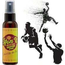 HOT SpiniT Basketball Hand Grip Spray Use With Your Basketball Dribble Trainer Basketball Grip Powder Replacement Part Of Your Basketball Accessories Basketball Gear Basketball Training 2 Oz