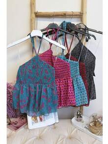 Women T-Shirts - Dark Green - View 5