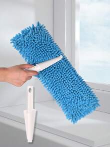 Professional Microfiber Wet Dry Mop - Clean Spills, Wipe Up Water, Dust Floors - Machine-Washable & Replaceable Pads ( Chenille), 51" Adjustable Handle For Hardwood Tile Laminate Marble - Home Kitchen Bathroom