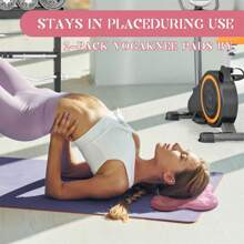 4PCS Purple Yoga Knee Pad Set – 2PCS Thick Non-Slip Flower Cushions + Massage Ball + Storage Bag For Women Workout & Stretching