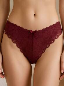 Julia Lace Panty Kit With Elastic Waistband - 彩色 - 查看 1