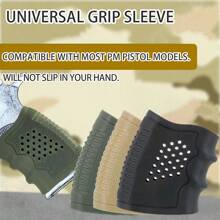 1pc Rubber Anti-Slip Cover - Enhances Comfort And Grip For M4 Series, Breathable Design (Fits 17/19/20/21/38 Series) - Multicolor - View 2