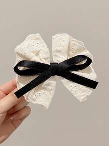 2个装女孩蝴蝶发夹，可爱刘海，简约儿童发饰 - 彩色 - 查看 5