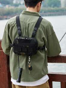 男士腰包 - 黑色 - 查看 1