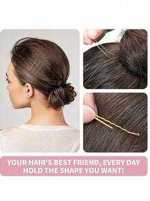 50/100 chiếc kẹp tóc nữ màu trơn, kiểu dáng thường ngày, kẹp tóc chống trượt, kẹp tóc cho nữ, phụ kiện tóc, kẹp tóc số lượng lớn cho tiệm làm tóc, phụ kiện tạo kiểu tóc tối giản, kẹp tóc sóng vô hình cho mọi loại tóc, kẹp càng cua, kẹp tóc, kẹp tóc cài, kẹp tóc, đồ dùng học tập, phụ kiện đội đầu - màu đen - Xem 6