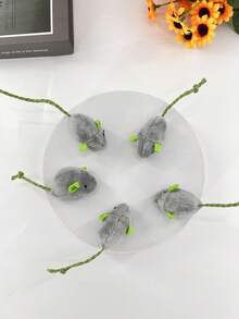 1pc Realistic Mouse Cat Toy, Self-Entertainment Plaything