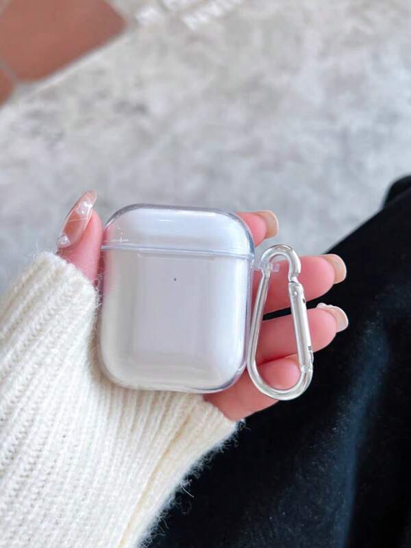 Étui de protection en silicone verrouillable (ATTENTION : PAS D'ÉCOUTEURS/, NOUS VENDONS UNIQUEMENT L'ÉTUI DE PROTECTION) , Étui de protection antichoc transparent pour écouteurs intra-auriculaires de 3e génération, Étui de protection classique en matériau DOUX pour Pro. Étui anti-perte pour écouteurs Pro de 2e génération. Étui de protection classique 4.