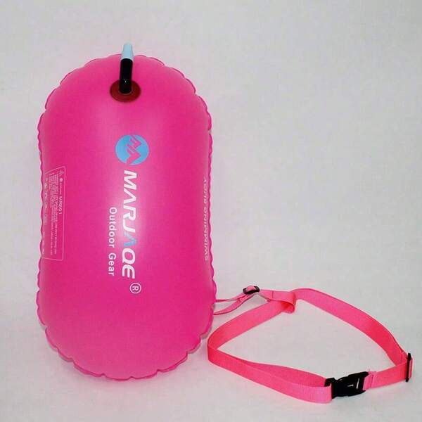 Outdoor Safety Swimming Ring, With Breathing Valve Design Easy To Inflate, Made Of Thick PVC Material With Large Buoyancy, Portable, Suitable For Swimming And Resting In Water