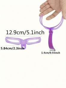 8片装可重复使用眉形模板，眉形塑造套装，眉妆模板，眉形修饰器，带手柄的眉毛修型模板，易于使用的眉形定型套装 - 8种不同眉形，耐用PVC材质带手柄的修型卡，可完美勾勒眉形，眉毛修剪器，眉毛绘制工具，化妆工具，美容工具 - 彩色 - 查看 9