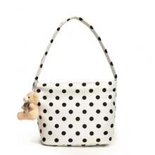 1个单肩迷你波点小众包小包休闲托特包新款女包2025波点手提包 - 彩色 - 查看 1