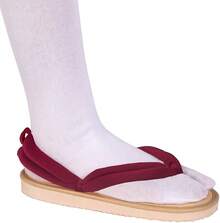 Geta - Zapatos unisex para cosplay - rojo (Red-3) - Ver 4