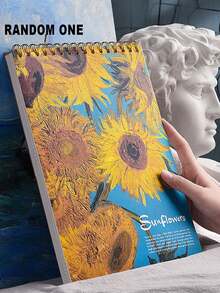 A4 Blank Sketchbook, 30 Pages Per Book, Blank Drawing Book For Art Students, Essential For Back To School, Art Students, Drawing Lovers, Students, Designers, Suitable For Art Studio, Classroom, Home, Outdoor, For Sketching, Drawing Practice, Sketchbook Making, Inspiration Recording, Great Gift For Back To School, Teacher's Day, Birthday, Art Festival - Multicolor - View 13