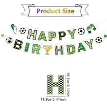 New Soccer Flag Pick 21pc/Bag, - Green - View 4