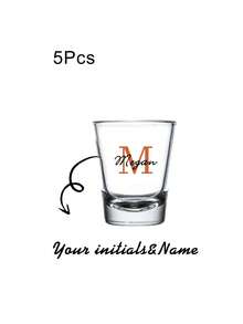 1-5 件个性化婚礼酒杯 - 雕刻派对酒杯、宾客婚礼礼物、独特庆典玻璃器皿、定制派对酒杯、雕刻婚礼礼物、婚礼庆典酒杯、定制饮具、新娘派对回礼、定制姓名酒杯、新郎新娘礼物、接待餐具 - 多色 - 查看 15