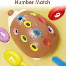 Baby Early Education Toys, Puzzle Toys For Cognitive Training, Infant Finger Dexterity Training Toys, Arabic Numeral & Color Recognition Toys