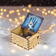 Imagine Music Box-Hand Wooden Music Box Music Box-Unique Gifts For Boyfriend, Girlfriend, Husband, Wife, Halloween, Birthday, Mother's Day, Christmas - Multicolor - View 20