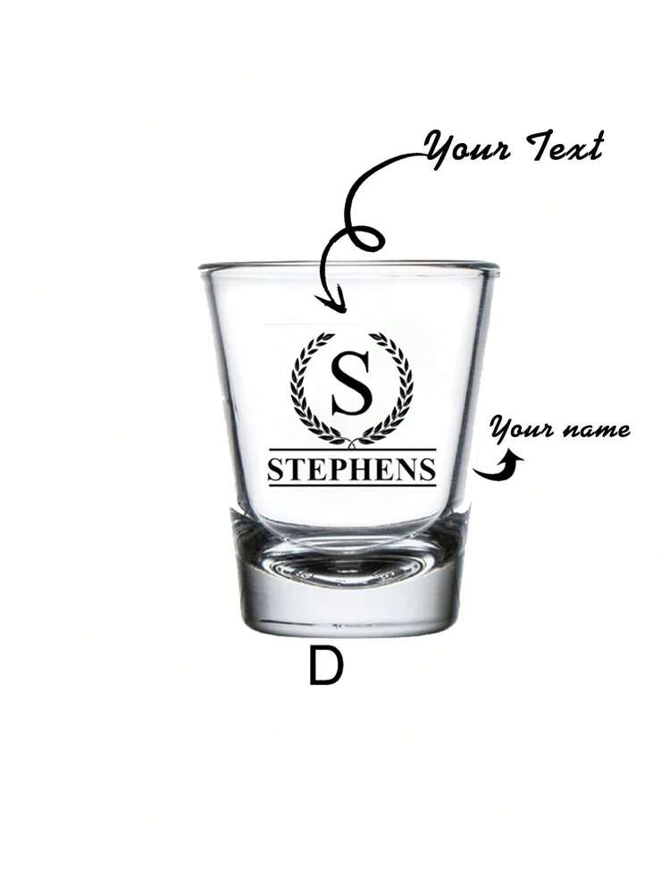 1-5Pcs Personalized Wedding Shot Glasses – Engraved Party Glasses, Wedding Gift For Guests, Unique Celebration Glassware, Custom Party Shot Glass, Engraved Wedding Gift, Wedding Celebration Glass, Custom Drinkware, Bridal Party Favor, Custom Name Shot Glass, Groom Bride Gift, Reception Tableware - Multicolor - View 18