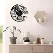 Stylish Vinyl Record Kitchen Wall Clock Home Abstract Art Decoration Gifts