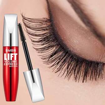 Mascara 4D imperméable, noir, extra long, volumisant, longue tenue, anti-bavure, ajoute facilement longueur, profondeur et charme