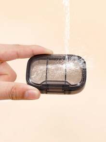 Mini cutie portabilă cu 3 compartimente pentru pastile, recipient pentru depozitarea tabletelor, cutie săptămânală pentru pastile, dozator de medicamente. Cutie pentru medicamente multifuncțională, cutie de depozitare pentru medicamente, cutie portabilă sigilată pentru medicamente, cutie de călătorie pentru medicamente, mini cutie portabilă de depozitare pentru pastile, cutie de călătorie impermeabilă și rezistentă la umiditate, cutie de depozitare pentru medicamente de călătorie