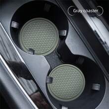 Universal Anti-Slip Cup Holder Coaster With Embedded Decorative Accessories, Car Interior Accessories - Multicolor - View 6