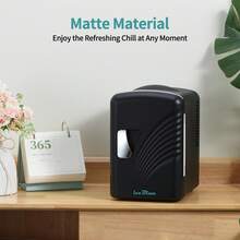 iceBlue 4L Portable Mini Fridge - Skincare Fridge With Heating And Refrigeration Functions That Can Hold Up To Six 12-Ounce Cans - Xem 6