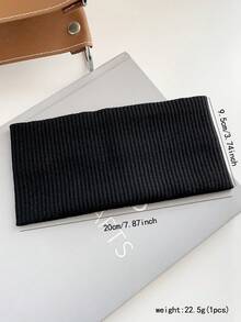 3pcs/Set Running & Sports Sweatband, Women Absorbent Headband, Men Hairband, Headwrap, New Design Hair Accessories Women Bandana Fashion Head Wrap, School Stuff, College, Headbands Fall Winter Hair Band For Vacation Outfits Woman Elegant Scarf - Multicolor - View 8