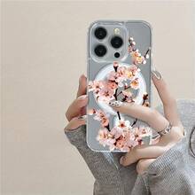 Compatible con phone 16 Pro, 15/14 Plus, 13/12/11 Pro. Nueva funda magnética transparente de acrílico con diseño clásico y resistente. Funda de alta calidad para hombres y mujeres. - Colores mixtos 1 - Ver 7