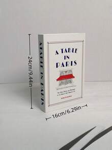 1/2 Stück nordischer moderner faltbarer Heimdekoration Ornamente, modische und neuartige Tischdekoration Handwerkskunst, imitiertes Buch Raumdekoration, bestes Valentinstags-Geschenk, geeignet für Wohnzimmer Vitrine - Verschiedenfarbig - Übersicht 7