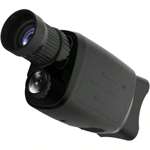 Reparo montado Dispositivo de visão noturna infravermelha externa de alta definição pode tirar fotos e gravar vídeos, câmera de caça telescópica totalmente preta visível