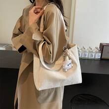 Women Shoulder Bags - 黑色無掛件 - 查看 7