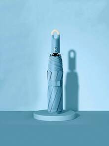 Automatic Umbrella,Compact Automatic Umbrella | Dual-Purpose, UV Protection, Sun & Rain Ready, Foldable, 8-Rib Structure With Donut Hook,Family Entertainment Outdoor Rainproof And Sunscreen Dual-Use Parasol For Multiple People For School,Office,Household,Travel, Back To School Supplies Summer Cooling,Beach,Travel Umbrella For Women Umbrella Rainproof Windproof