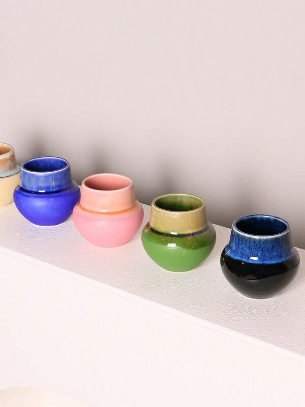 1pc Ceramic Coffee Tasting Cup, Ceramic Handmade Aroma Appreciation Cup, Minimalist Sensory Cup, Aroma Cup, Ice Cream Cup From Cafe