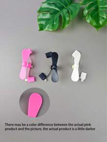 CLUBLU 1个便携式手持手机风扇，夏季迷你降温风扇 - 彩色 - 查看 5